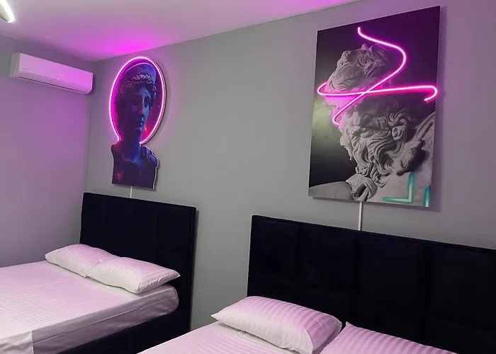 公寓 Super House 2 Blloku - 3 地拉那